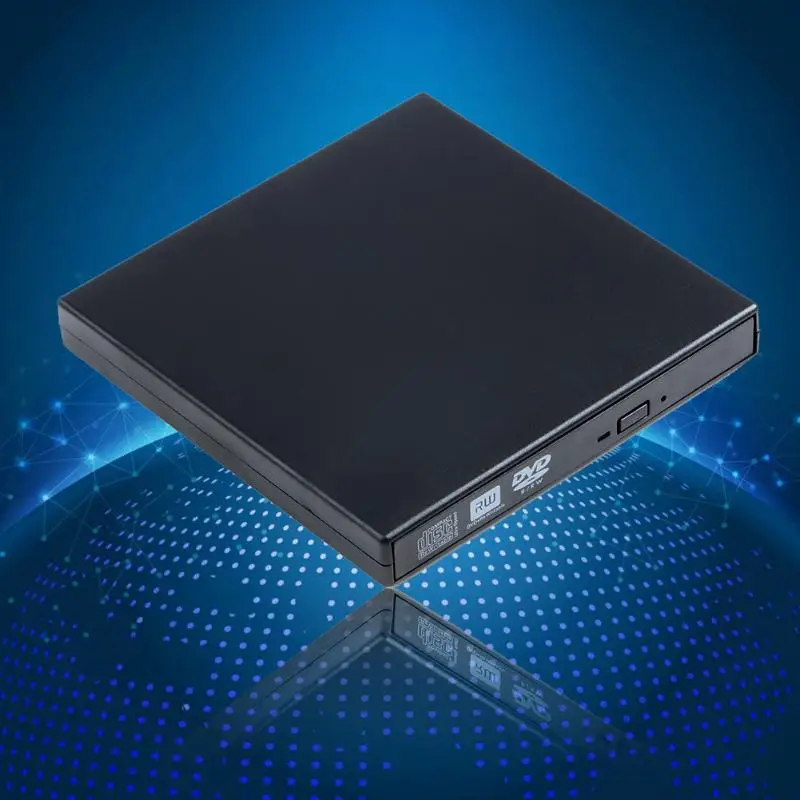 USB 2 0 внешний CD Rom/CD RW/Combo/DVD Rom записывающее устройство с кабелем для передачи