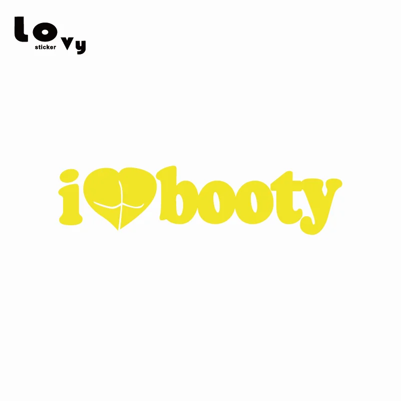 Милые виниловые наклейки для девочек в тренажерном зале с надписью I Love Booty