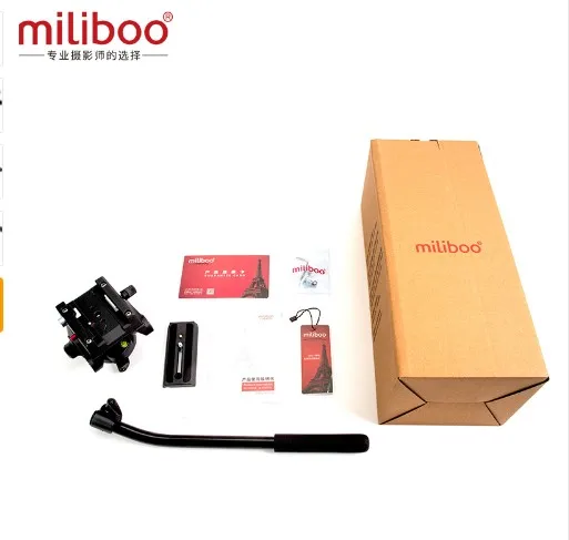 Miliboo MYT801 75 мм размер чаши база плоская жидкая шаровая Головка для камеры штатив и