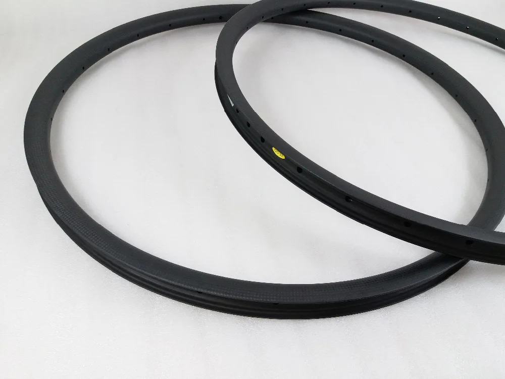SUPER LIGHT 370g 29er 28X25 asymmetric carbon rims 3K UD 12K twill matte glossy 24H 28H 32H clincher tubeless mountain wheels | Спорт и