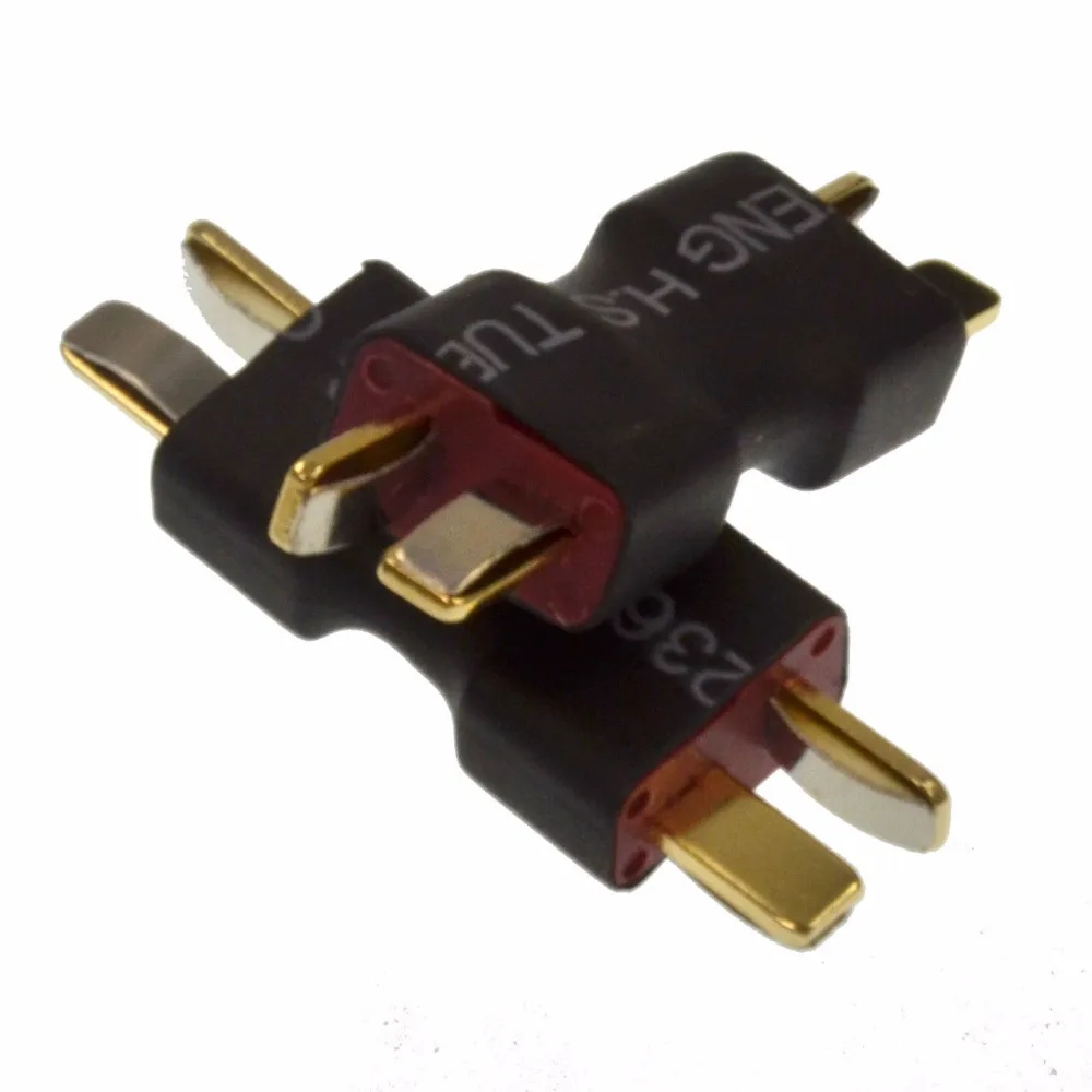 

1pce Deans Стиль T-plug серии баррель папа-папа адаптер FPV RC вертолеты батарея