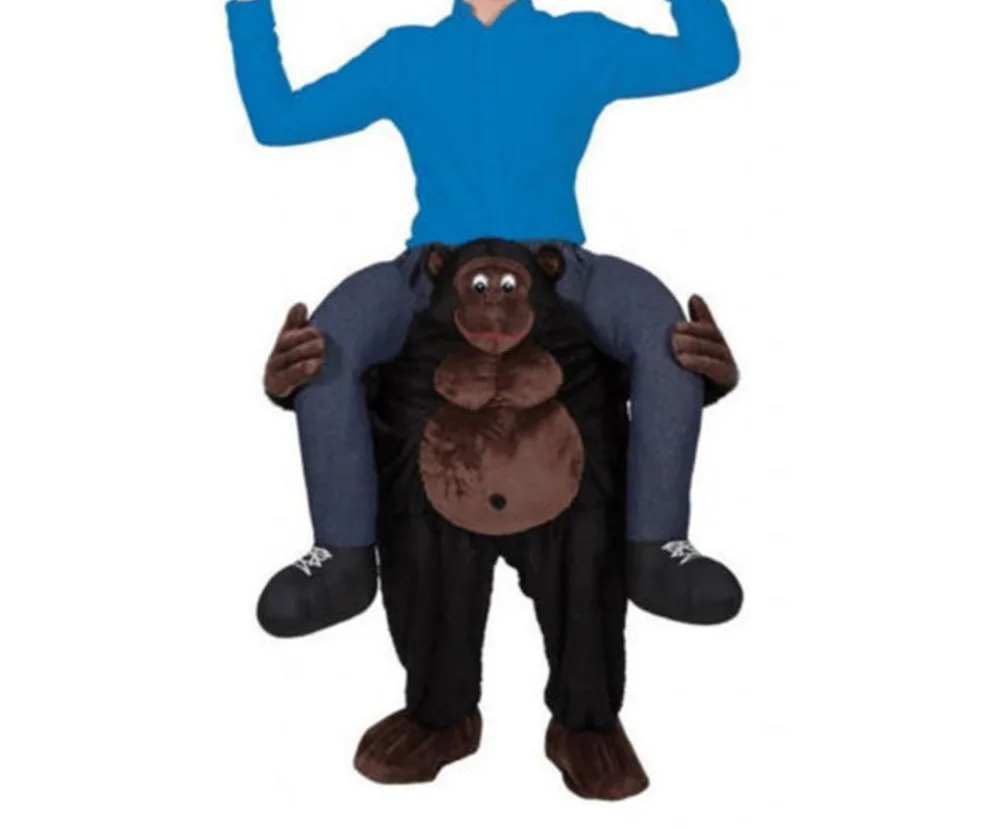 Костюм для Хэллоуина чимпанзее гориллы орангутанга костюм меня нарядное платье