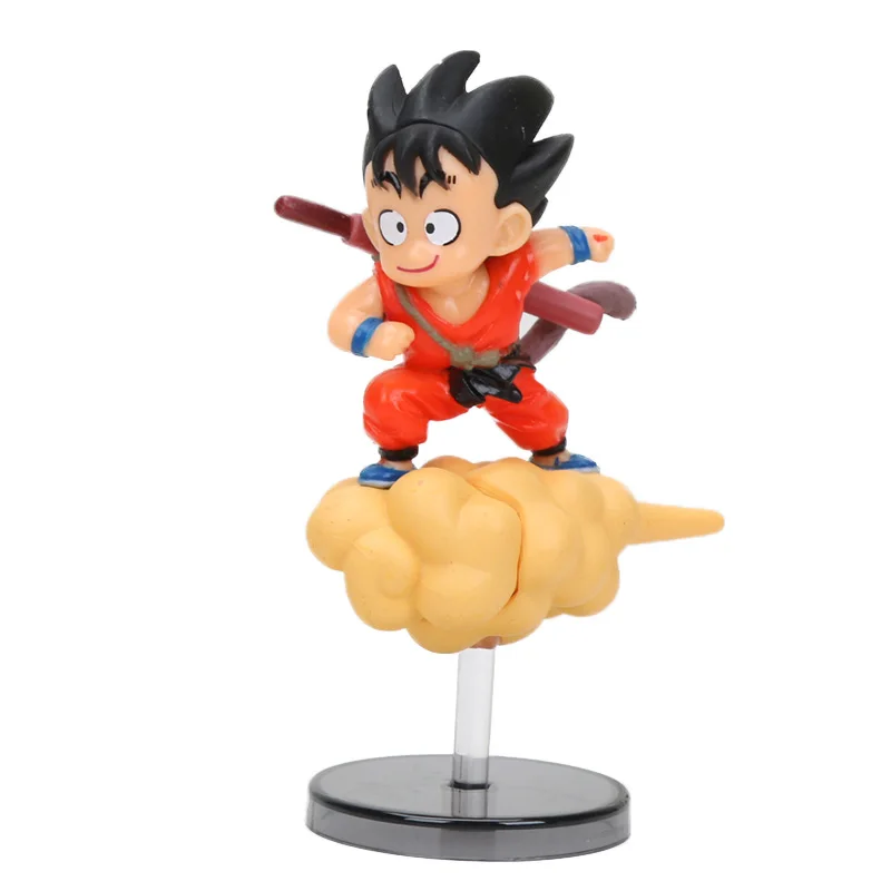 Мастер Роши Сон Гоку куририн плов ПВХ Фигурки Dragon Ball Z Коллекционная модель куклы грагонбол игрушки GT Figuren - Цвет: red goku opp 9cm