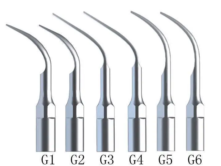 35PCS Dental Scaler Tips Ultrasonic Scaling Tip G1 G2 G3 G4 G5 G6 For EMS/WOODPECKER WITH TIPS Holder | Красота и здоровье