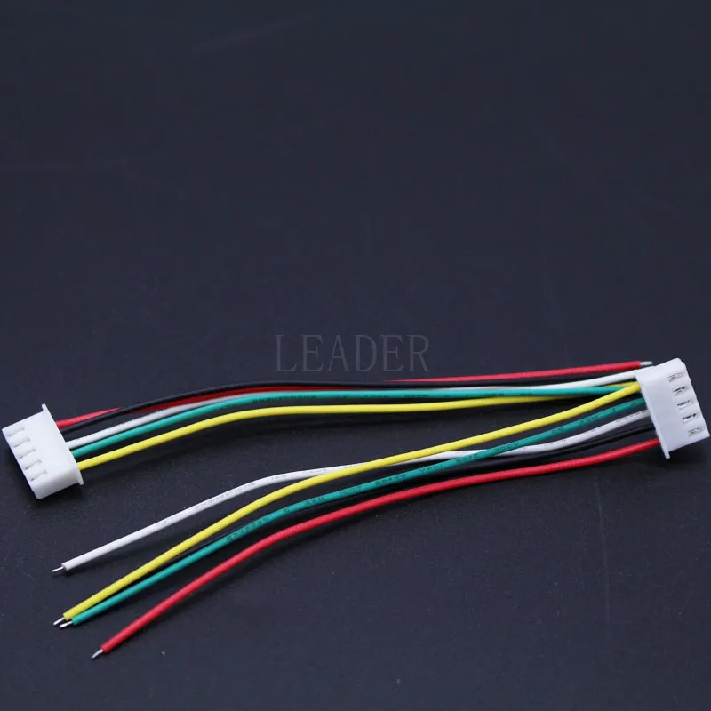 500 шт./лот JST XH 5S Lipo баланс свинца удлинитель заряда провода 100 мм 26AWG с разъемом|wire
