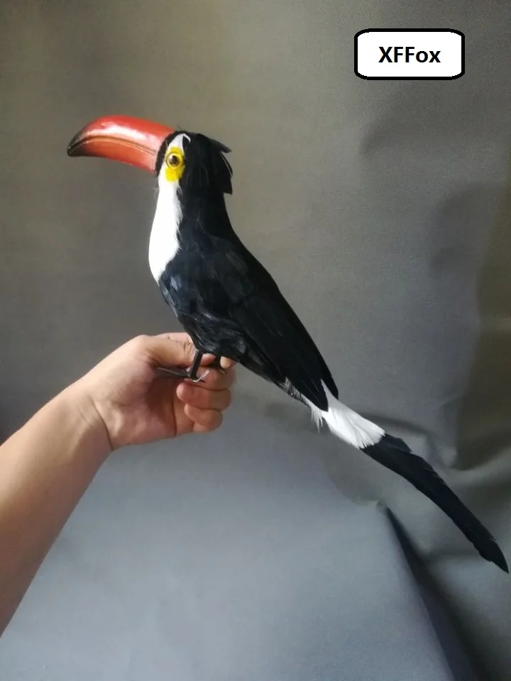 new simulation bird model polyethylene&furs blackToucan toy gift about 45cm xf0353 new simulation dog toy polyethylene