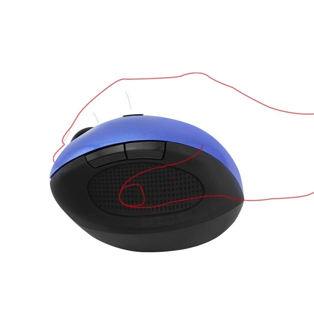 Мышь Вертикальная Беспроводная CHUYI 6 кнопок 1600 DPI USB|Мыши| |