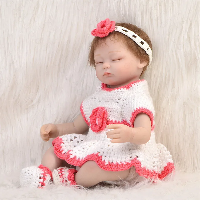 Reborn Baby Doll Bebe Realista младенец получивший новую жизнь для девочек Детские Живой Boneca