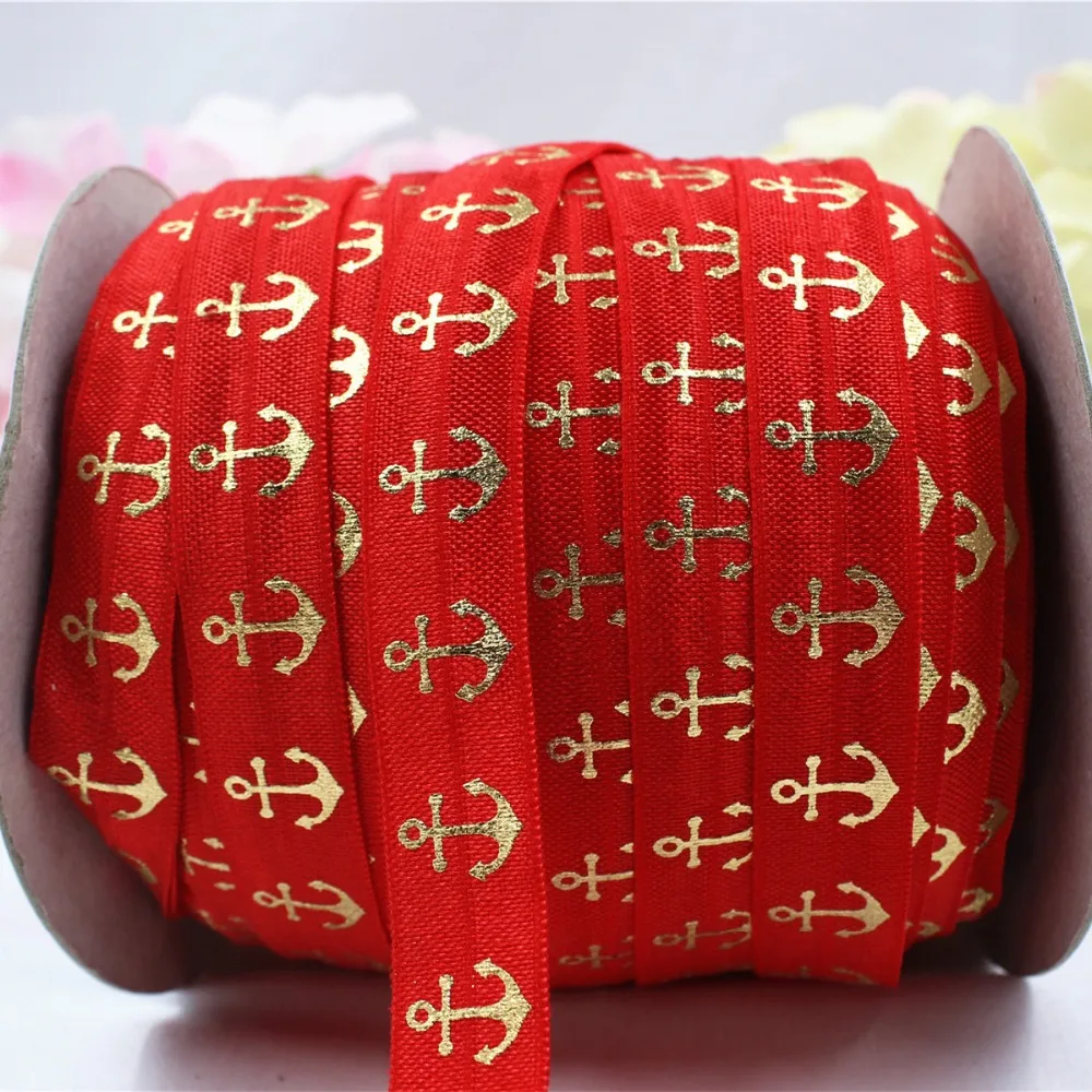 16608-19 5 / 8'✖MM thermal printing elastic band anchors by hand yards DIY hair material a variety of colors. | Дом и сад