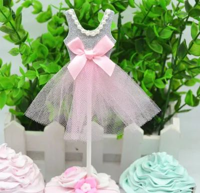 Красивая блестящая юбка-пачка для принцессы с пластиковой ручкой украшения