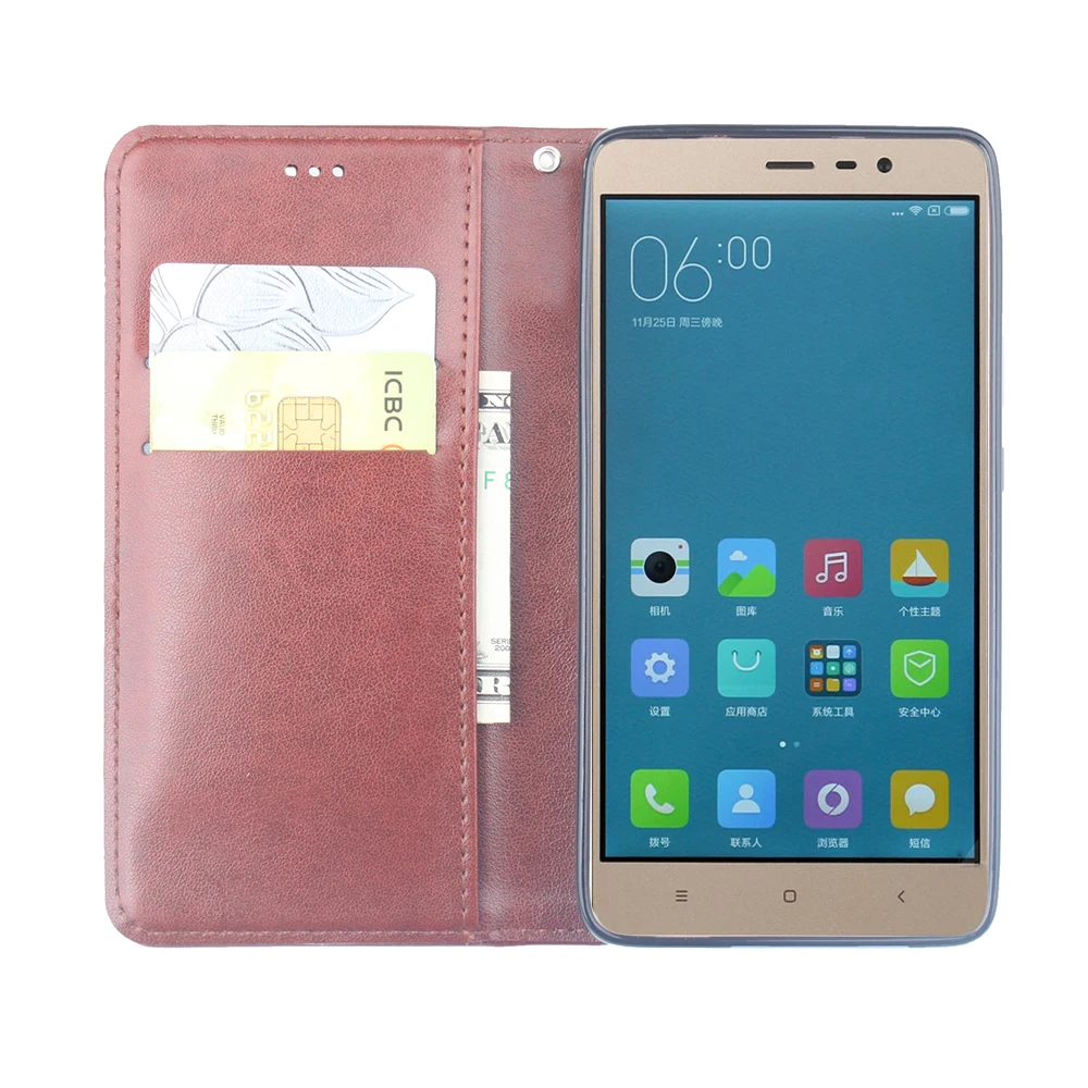 Для Xiaomi Redmi Note 3 Pro Prime специальное издание SE Версия Стенд чехол Filp Кожаный чехол для Redmi Note3 3i Pro Prime SE 152 мм