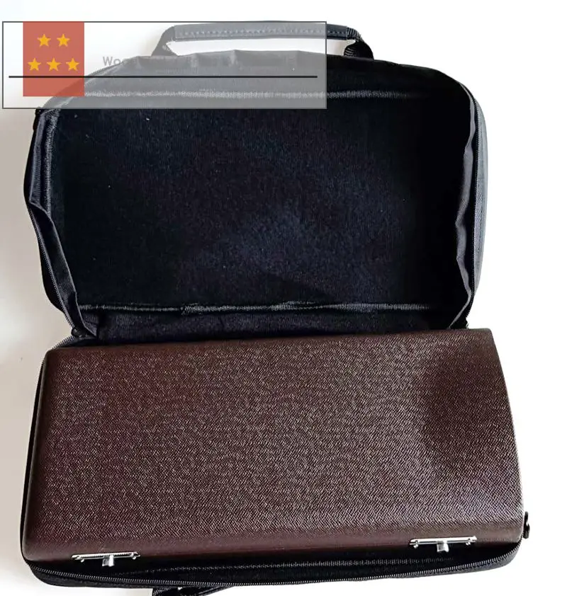 Bb сопрано коричневый Чехол для кларнета кларнет сумки + тканевая сумка|Детали и