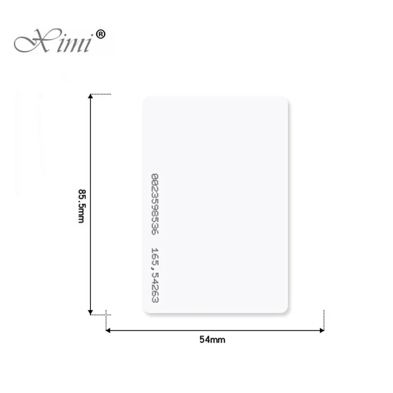 10pcs/Lot 13.56MHZ Proximity Card MF IC For Time Attendance And Access Control Smart | Безопасность и защита