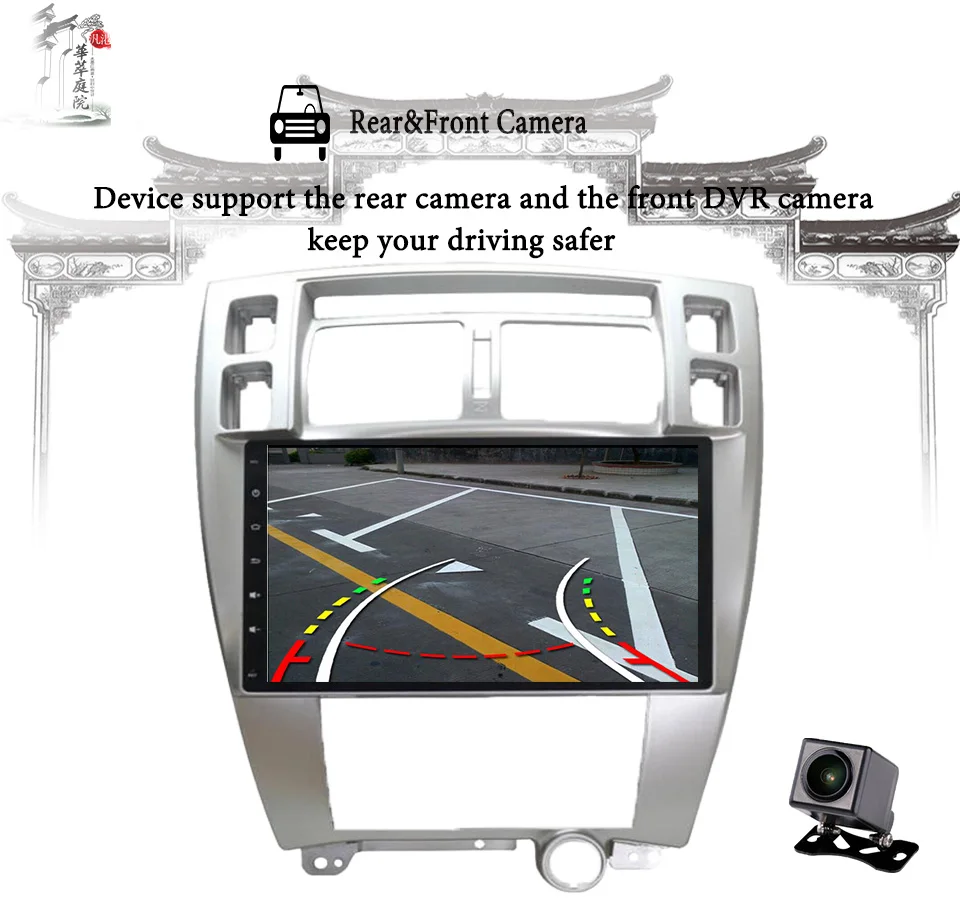 10 1 'ɺndroid 0 автомобильный аудио радио fm dvd gps ПК Планшет для Hyundai Tucson 2006-2014