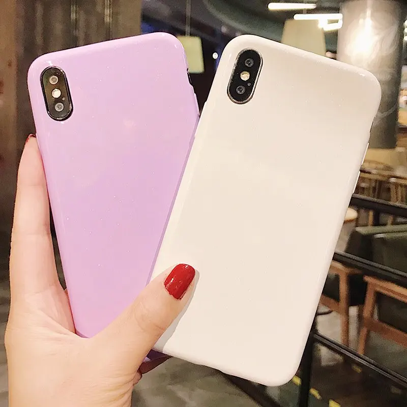 Блестящий Мягкий чехол из ТПУ ярких цветов для Huawei P20 P10 Mate 20 10 lite Pro On Honor 9 8 8X Lite Play