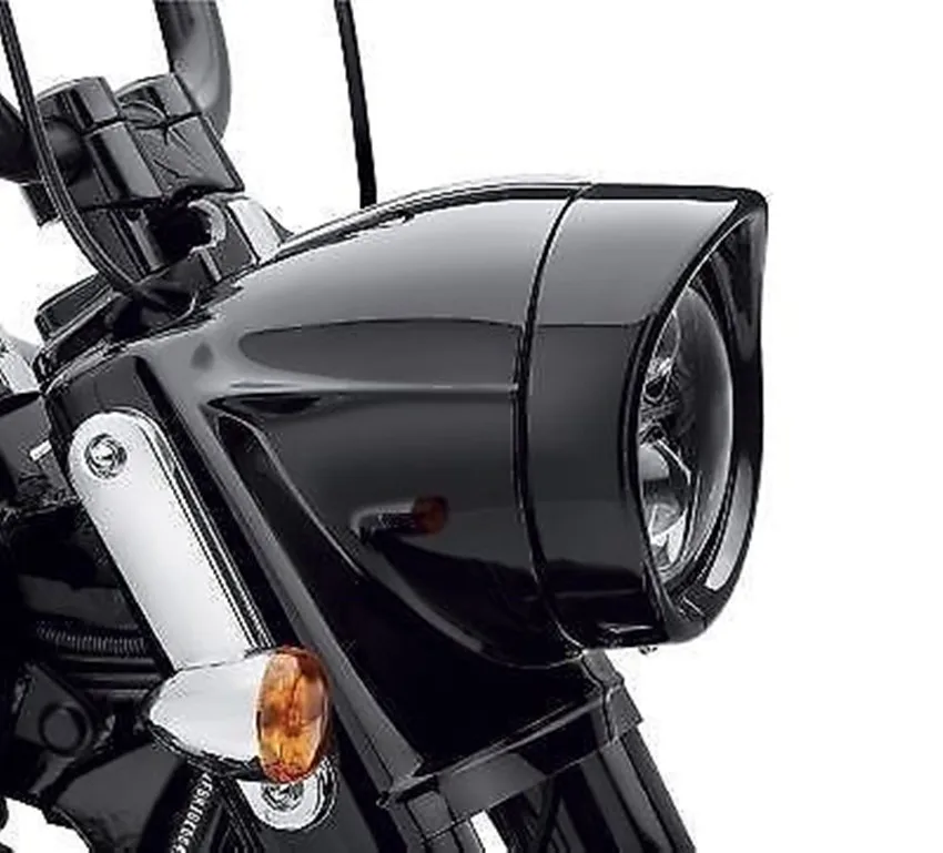 7 &quotдюймовый козырек фары свет отделка красота кольцо для Harley touring softail|ring for|ring