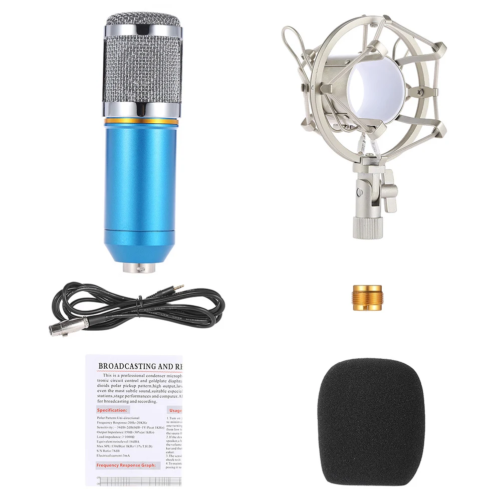 Высококачественный микрофон для студийной трансляции звукозаписи