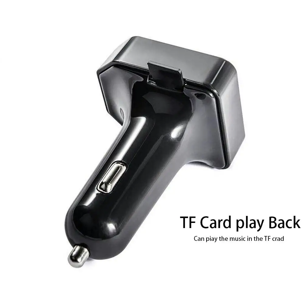 X1 автомобиля Bluetooth MP3 плеер fm передатчик Dual USB громкой связи Порты Автомобильный TF