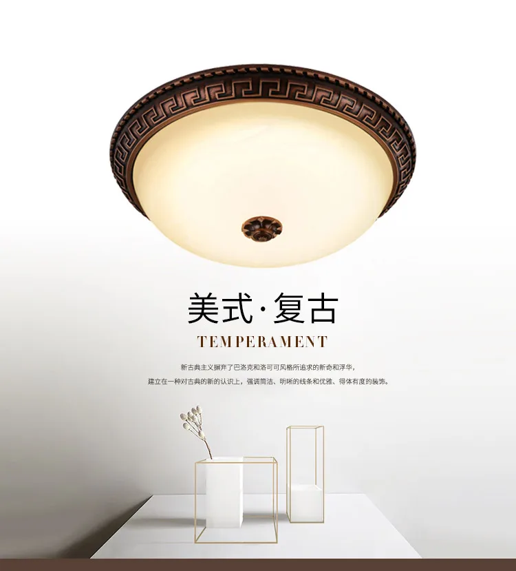 Ceiling lamp Chinese lamps style bedroom round living room aisle lights LED porch balcony lighting | Освещение