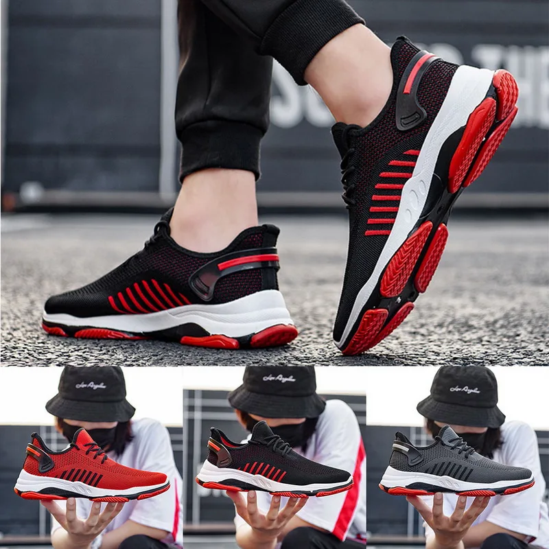 New Classics Style Men Tennis Shoes Lace Up Men Sport Shoes Top Quality Comfortable Male Sneakers Shoes Fast Free Shipping
