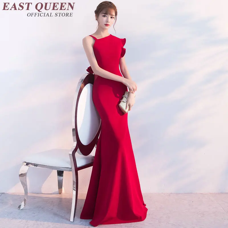 Восточное вечернее платье современное qipao Китайские Восточные платья женские