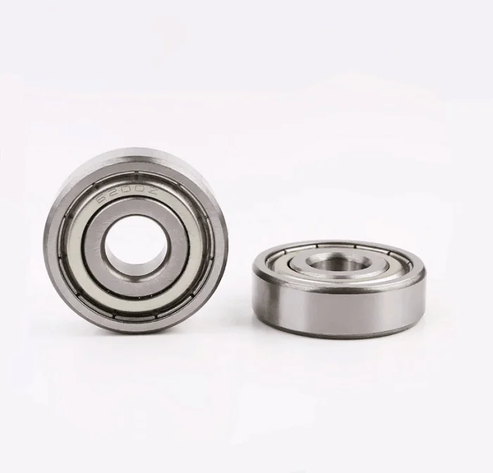 50 шт./лот 6200ZZ 6200-ZZ 6200 ZZ 2Z 10*30*9 мм шарикоподшипник с глубоким желобом 10x30x9
