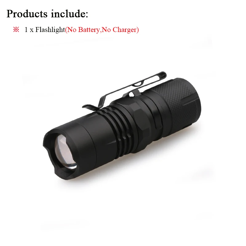 Set A Zoom мини светодиодный фонарик cree xml t6 светодиодный фонарик использовать cr123 аккумулятор с магнитом Водонепроницаемый карманный фонарик для солдата - Испускаемый цвет: Set A