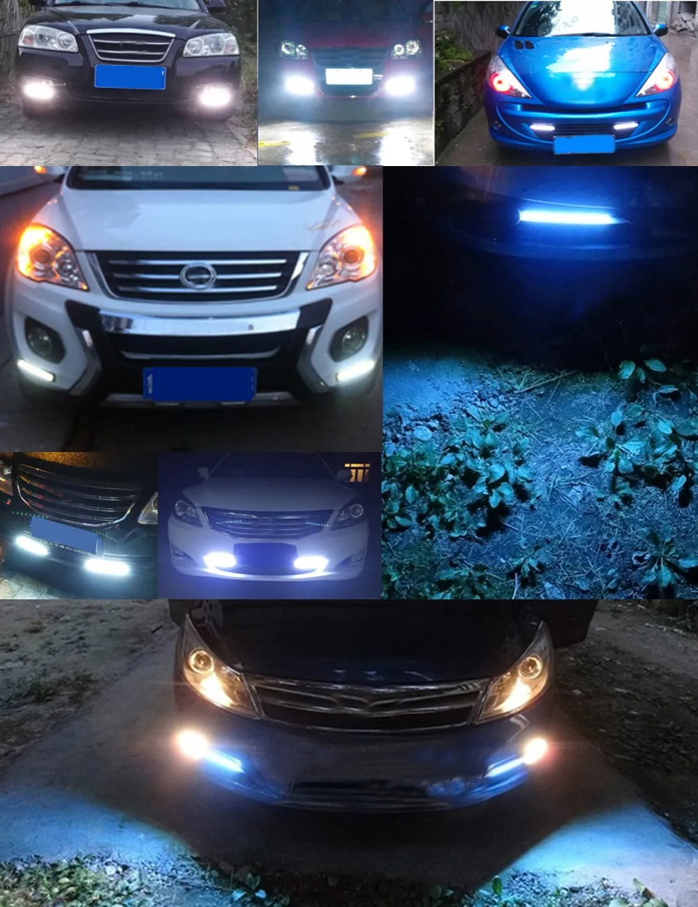 AutoEC Новый DRL Дневной ходовой светильник 19 см 18SMD 5630 светодиодный супер яркий