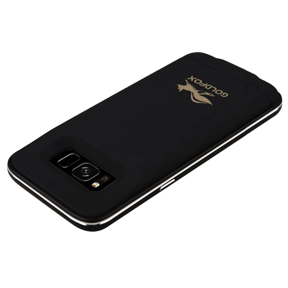 Чехол для зарядного устройства для samsung Galaxy S8, чехол для внешнего зарядного устройства, ультра тонкий чехол для внешнего резервного аккумулятора, чехол для зарядки, высокое качество