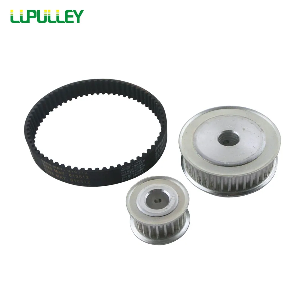 Комплект зубчатых ремней LUPULLEY HTD5M Редукционный шкив 1:2 15T 30T аксессуары для колесной машины с шириной ленты 5 м