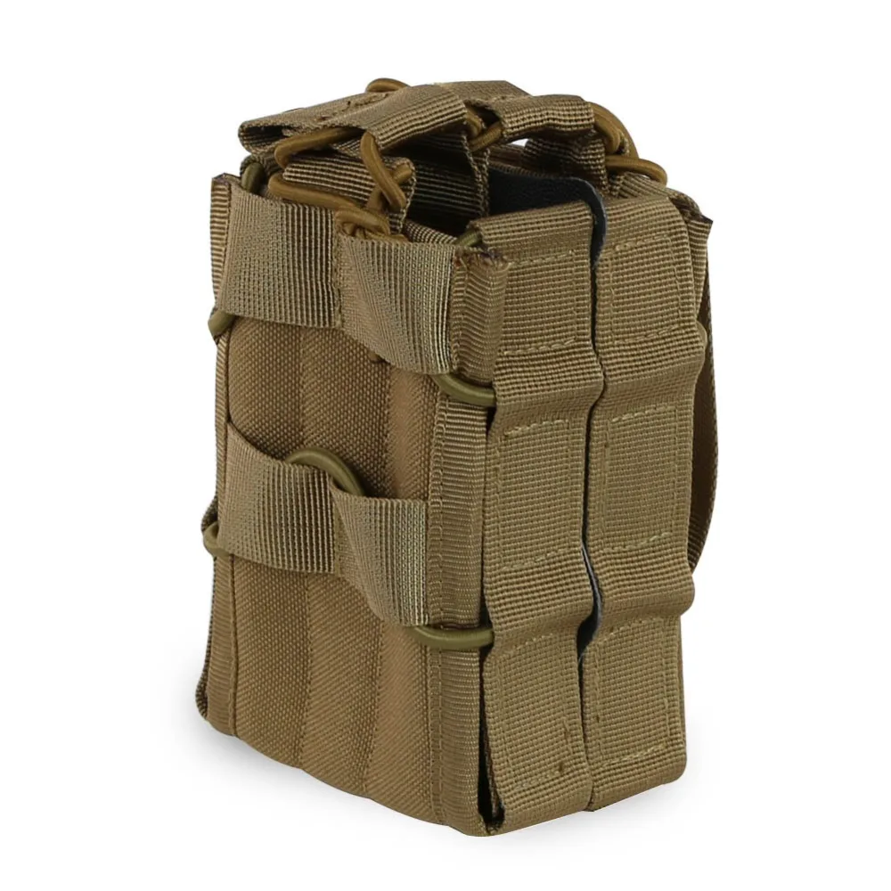 Molle система подсумок 1000D нейлон двойной слой сумки для хранения страйкбол тактический АК AR M4 AR15 винтовка пистолет Mag мешок