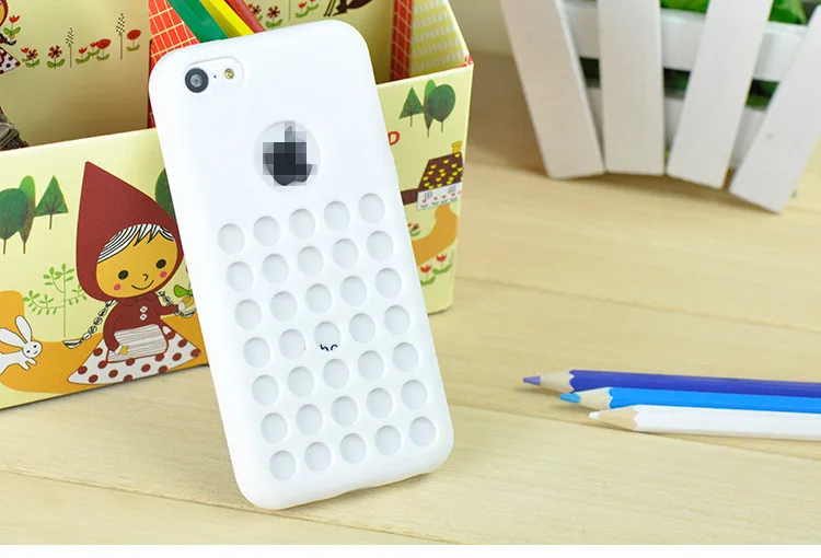 Лидер продаж оригинальный мягкий чехол для Apple iphone 5c свежий силиконовый сумка