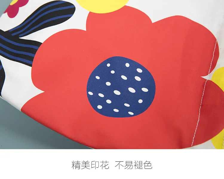 Женская сумка с цветочным принтом повседневная из искусственной кожи тоут