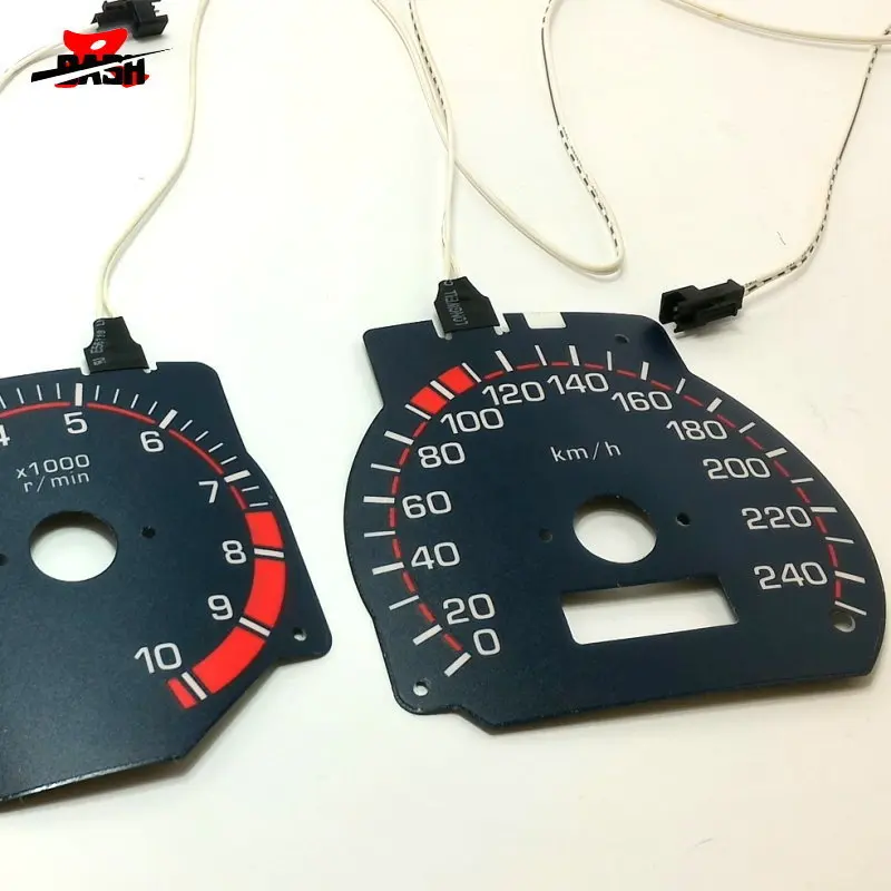 DASH EL Glow Gauge для Virage 1997 1.8L цифровой счетчик пробега темно синяя панель обратный