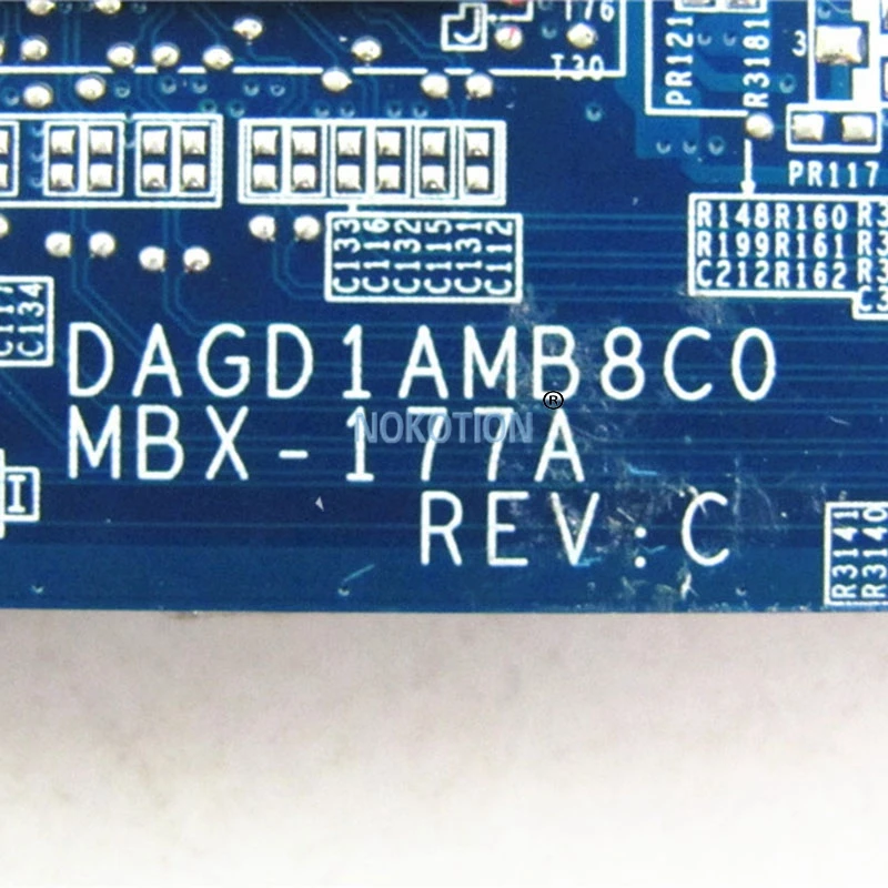 A1337184A DAGD1AMB8C0 MBX 177A REV C материнская плата для ноутбука SONY VAIO VGN CR203E GM965 DDR2 Бесплатный