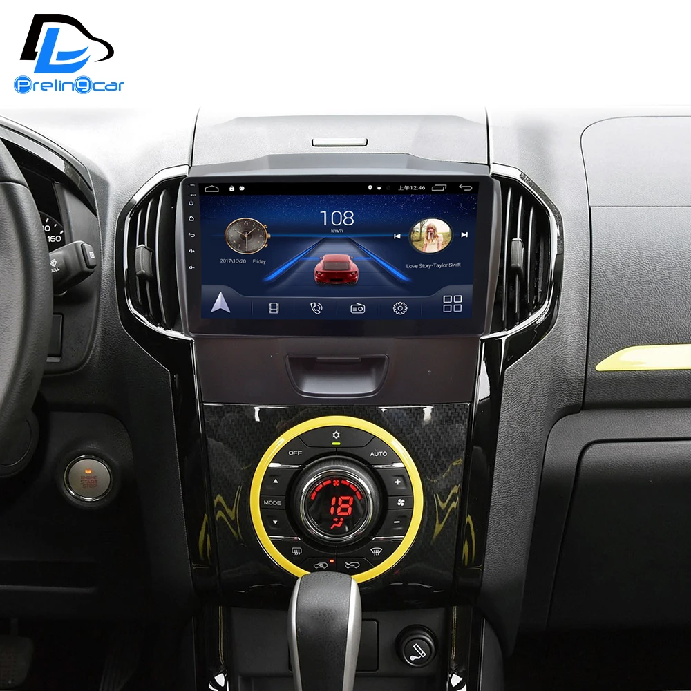 4G LTE Интернет Android 9,0 Автомобильный gps Мультимедиа Видео Радио плеер для chevrolet colorado isuzu D-MAX MUX Навигация стерео