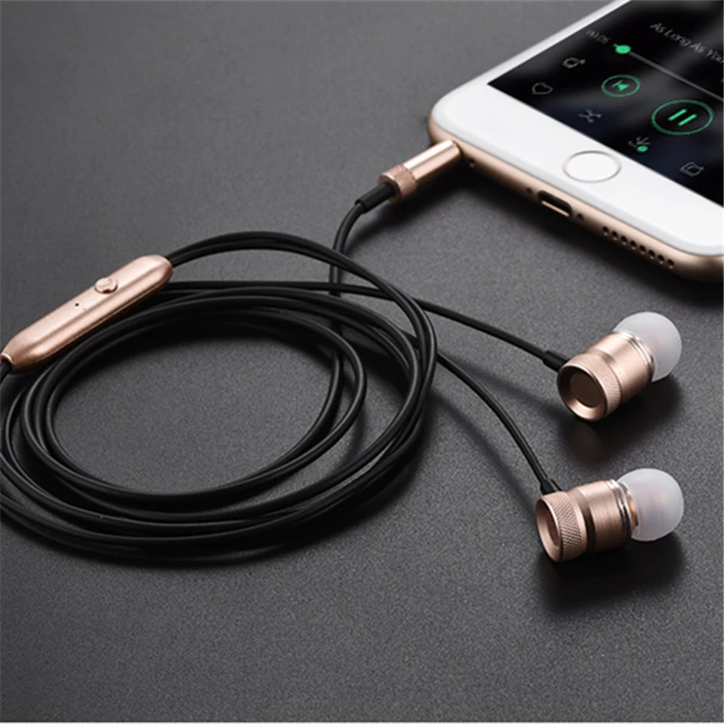 Наушники с микрофоном разъем 3 5 мм Super Bass для iPhone 5S 6 S Plus Samsung S6 S7 Edge LG переносные