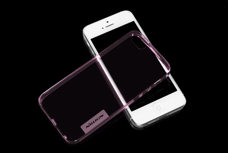 NILLKIN для iPhone 5S, SE чехол Ультратонкий Прозрачный Мягкий Силиконовый ТПУ защитный чехол s для iPhone SE 5 5S чехол для телефона