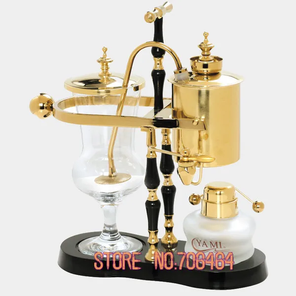 Кофемашина MYG15 с 4 чашками королевский сифон из Бельгии Высококачественная