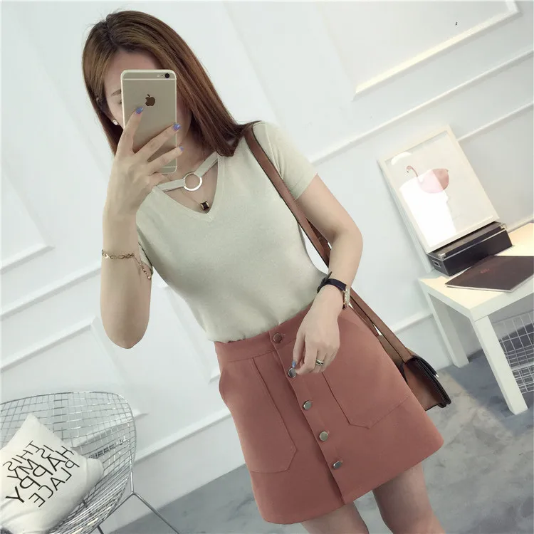 2017 Женщины Пуловер Осень Женский Повседневная Мода Свитер Дамы Досуг | Женская