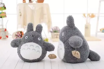 

1pc 20cm Japanese Cartoon Lovely Style Plush Totoro Toys Stuffed Baby Doll Cute Movie Character Children Birthday Kawaii Gift