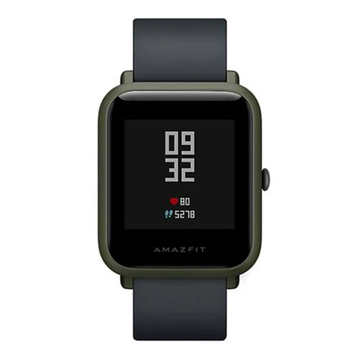 Deep green Huami AMAZFIT Bip/Bip Lite умные часы Bluetooth GPS умные часы монитор сердечного ритма спортивный трекер IP68 международная версия - Цвет: Deep green
