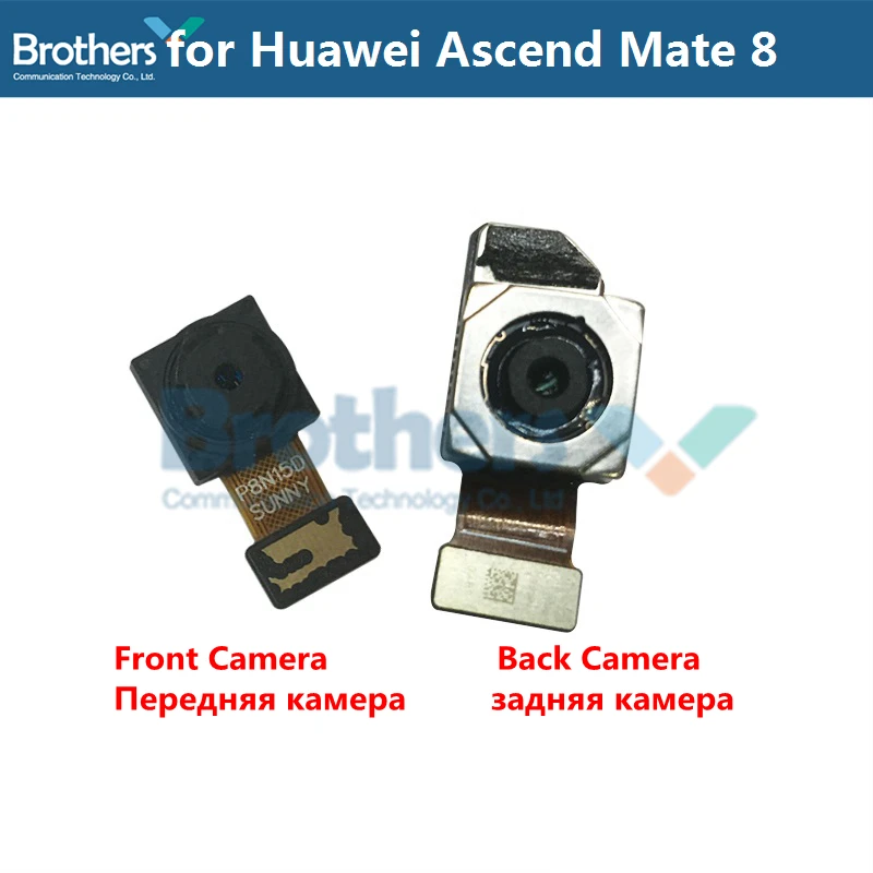 Фото Задняя камера для Huawei Mate 8, задняя большая камера для Huawei Ascend Mate 8, модуль камеры, гибкий кабель, запасные части MT8, протестированный верх №1