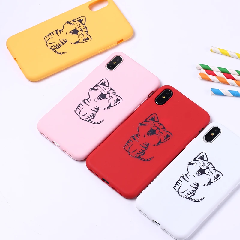 Мягкий силиконовый чехол для iPhone 11 12 Pro 6 6S 8 8Plus X 7 7Plus XR XS Max|Бамперы| |