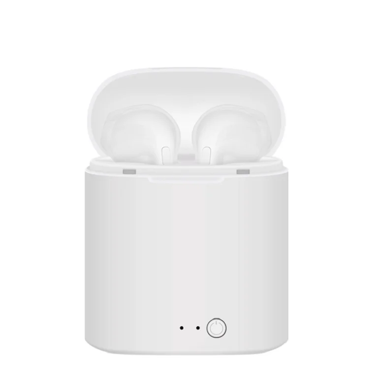 white Настоящая Беспроводная bluetooth-гарнитура бинауральная Пара спортивных беговых невидимых микро-мини-наушники для ушных крючков для android apple - Color: white
