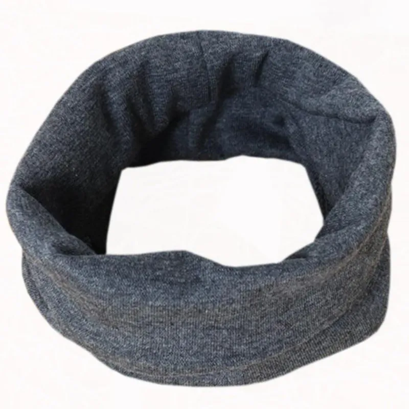 dark grey scarf Новая детская шапка в стиле хип-хоп для уличных танцев, детская шапка со звездами, шарф, шапка для мальчиков и девочек, осенне-зимняя вязаная шапка для малышей - Цвет: dark grey scarf