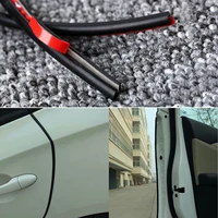 5mlot universal car door edge rubber scratch protector 5m moulding strip protection strips sealing anti rub diy car styling