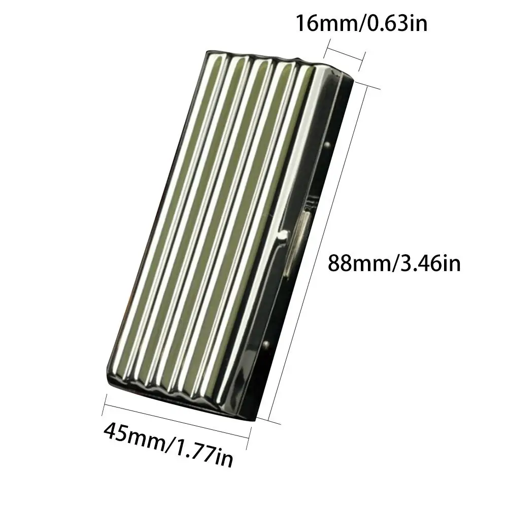 1 шт. новинка держатель для табака карманный контейнер хранения 10 портсигар