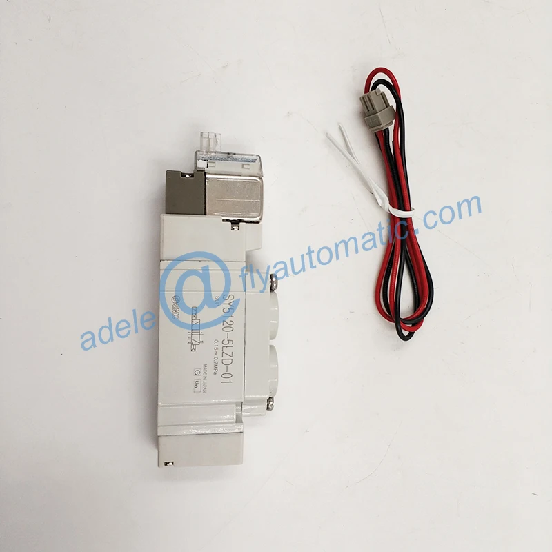 Фото SY5120-5LZD-01 1/8 "24VDC SMC SY5000 5 порт клапан электромагнитный с светом/перенапряжения SY5120-5LZD-01 1/8 "24VDC SMC SY5000 5 порт клапан электромагнитный с светом/перенапряжения