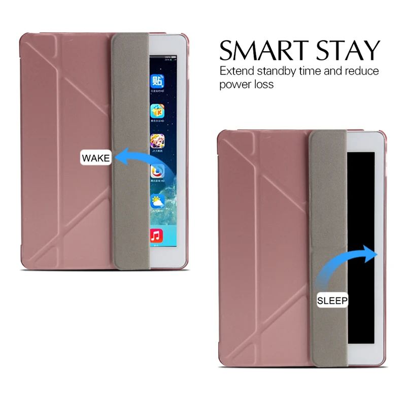Для Apple iPad Air 3 Чехол для iPad Pro 10,5 дюймов Чехол многоразовый из искусственной кожи умный чехол твердая задняя крышка с держателем